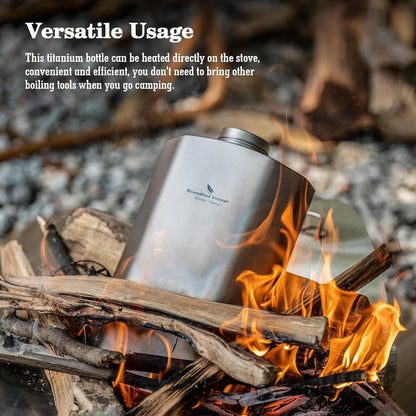 Boundless Voyage Titanium Water Bottle 2500ML Big Capacity Sports Water Bottle Ultralight Leakproof Drinkware for Outdoor Camping Hiking