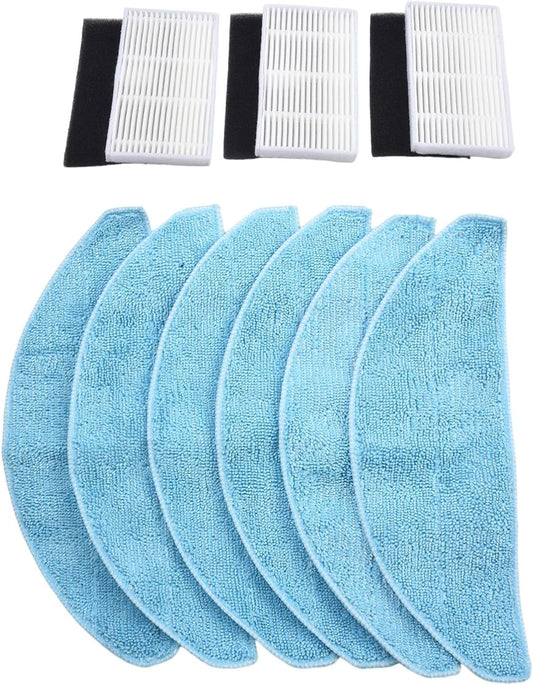 Cleaning Essentials - Panni e filtri compatibili con aspirapolvere Conga (A)
