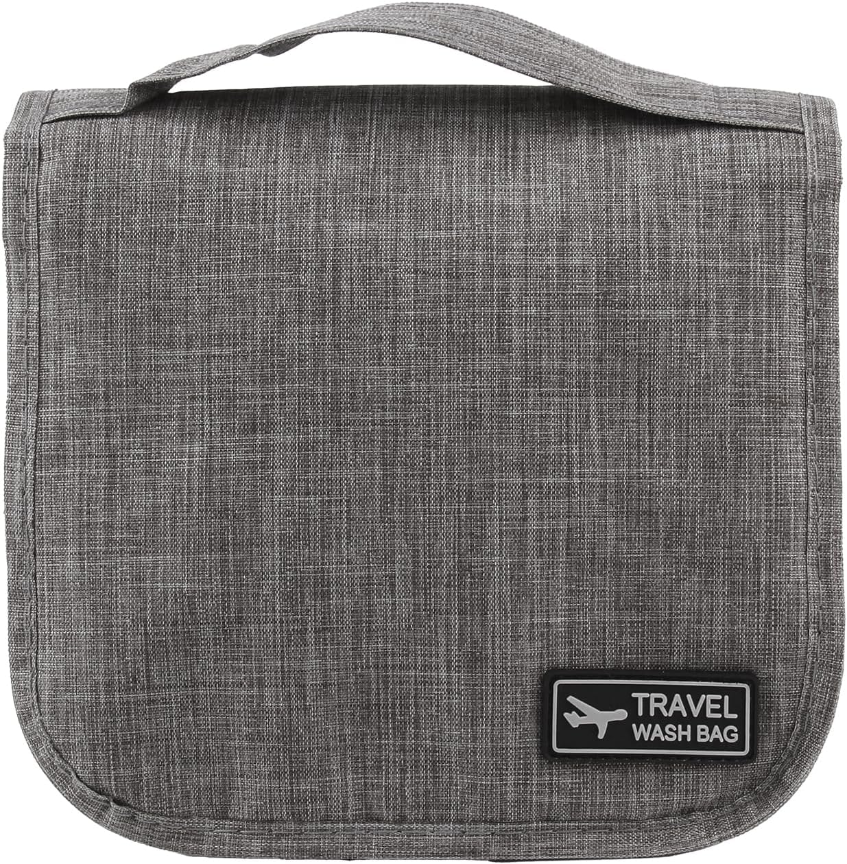 HDBHBH Travel Wash Bag - Large Travel Toiletries Organizer with Multiple Compartments,Suitable for Men & Women, Lightweight Dopp Kit for Camping, Business Travel, Makeup Accessories (Gray)