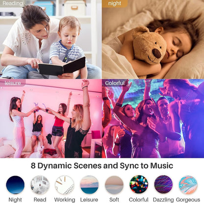 Smart Bluetooth Retrofit Can Light 6 Inch with Wi-Fi Bridge(Hub), RGB & Cool & Warm White Dimmable Color Changing Downlight, ETL Certified Recessed Lighting Work with Alexa, 1000Lumen,6 Pack