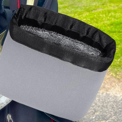 Golf Club Cleaning Pouch, Detachable Ball Washer, Portable Compact Waterproof Exterior Clip, Maintenance Tool for Driving Range and Golfs Course Use, Drivings Range Accessoriess