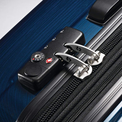 Samsonite Winfield 2 Hardside Luggage with Spinner Wheels, Deep Blue, Checked-Large 28-Inch