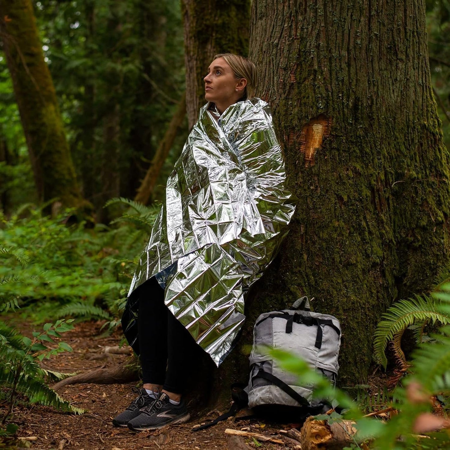 Mylar Emergency Survival Sleeping Blanket - 5 Pack