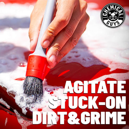 Chemical Guys ACC601 1 Pack Exterior Detailing Brush , Gray