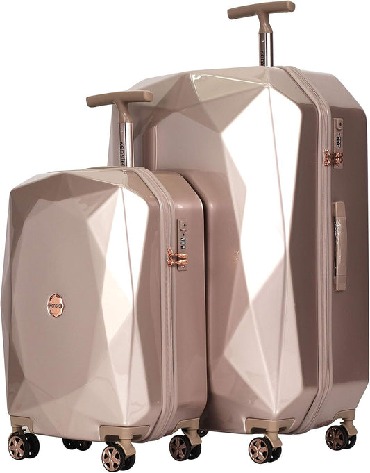kensie Unisex-Adult Gemstone Luggage Set Luggage Set