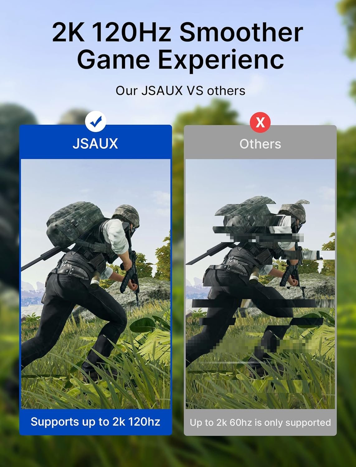 JSAUX 4K DisplayPort to HDMI Cable Adapter 10FT, DP to HDMI Male Video UHD 4K@30Hz/2K@60/1080P@120 Nylon DP to HDTV Uni-Directional Cord for Dell, Projector, Desktop, AMD, NVIDIA, Lenovo, HP, ThinkPad