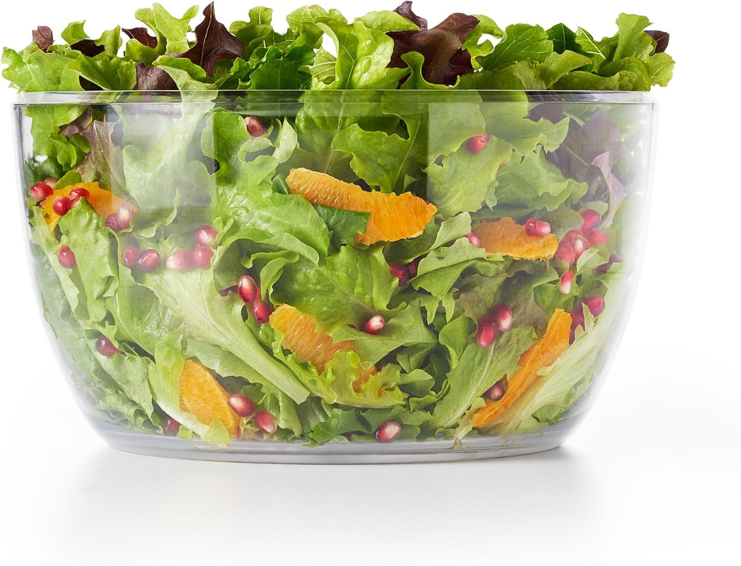 OXO Good Grips Salad Spinner, 4.0 Litre, Clear, Large