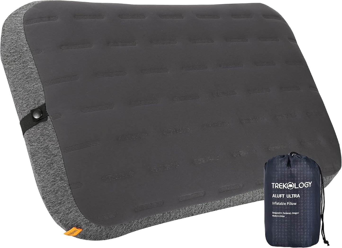 TREKOLOGY Large Inflatable Camping Pillow – Home-Sized Comfort for Outdoor Adventures | Portable, Easy-to-Inflate, Ideal for Camping, Backpacking, and Travel | Aluft Ultra