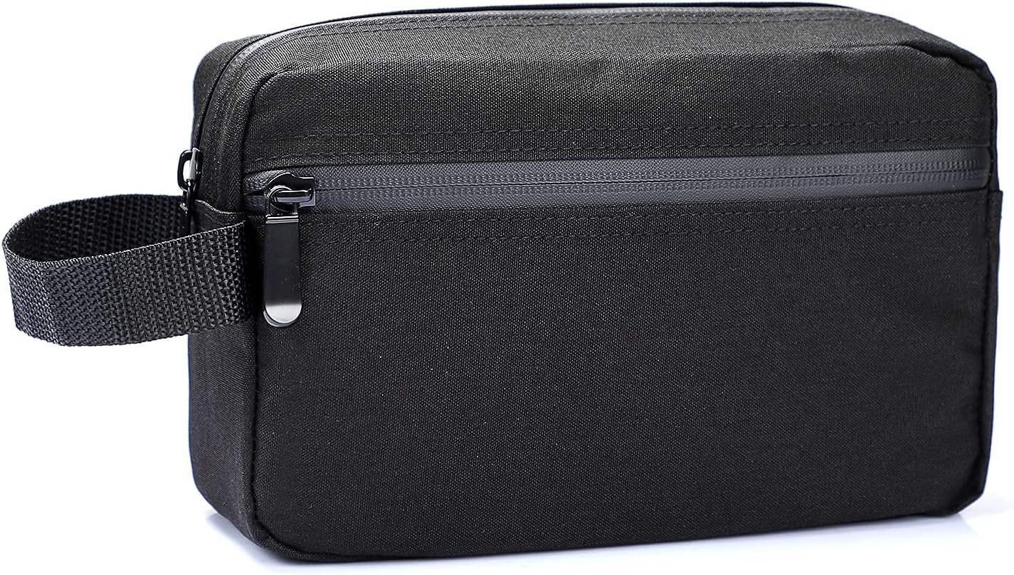 Etercycle Toiletry Bag for Men, Portable Travel Toiletry Organizer Bag,Shaving Bag for Toiletries Accessories (Black)