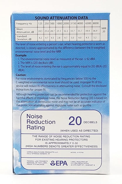 New Super Soft Adult EarPlanes? Ear Plugs Airplane Travel Ear Protection 10 Pair