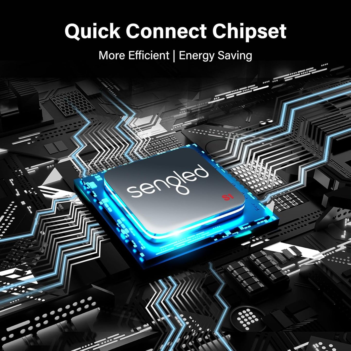 Sengled Alexa Light Bulb, S1 Auto Pairing with Alexa Devices, Smart Light Bulbs that Work with Alexa, Bluetooth Mesh Smart Home Lighting, Daylight 5000K, E26 60W Equivalent, 800LM, 6-Pack