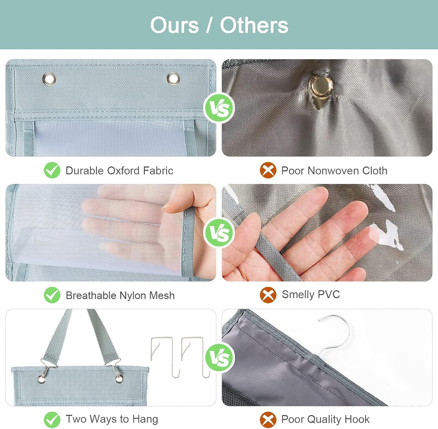 Legging Organizer and Storage, T-Shirt Organizer with 26 Roll Compartments for Yoga Pants, Tank Top, Towel, Underwear, Shirt (Grey)