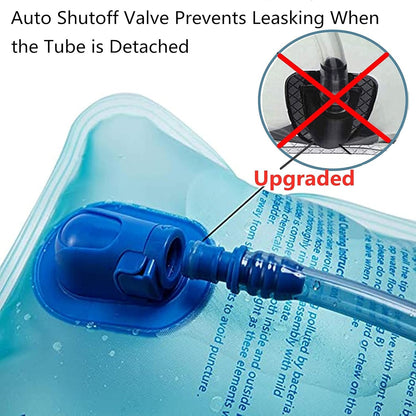 TANNOZHE Hydration Bladder Water Bladder Leak Proof Water Reservoir,BPA Free Hydration Pack Replacement,Sports Travel Reservoir Hydration Bag Pack Hiking,Outdoor