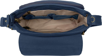 Travelon Anti-Theft Courier Tour Bag, Navy, One Size