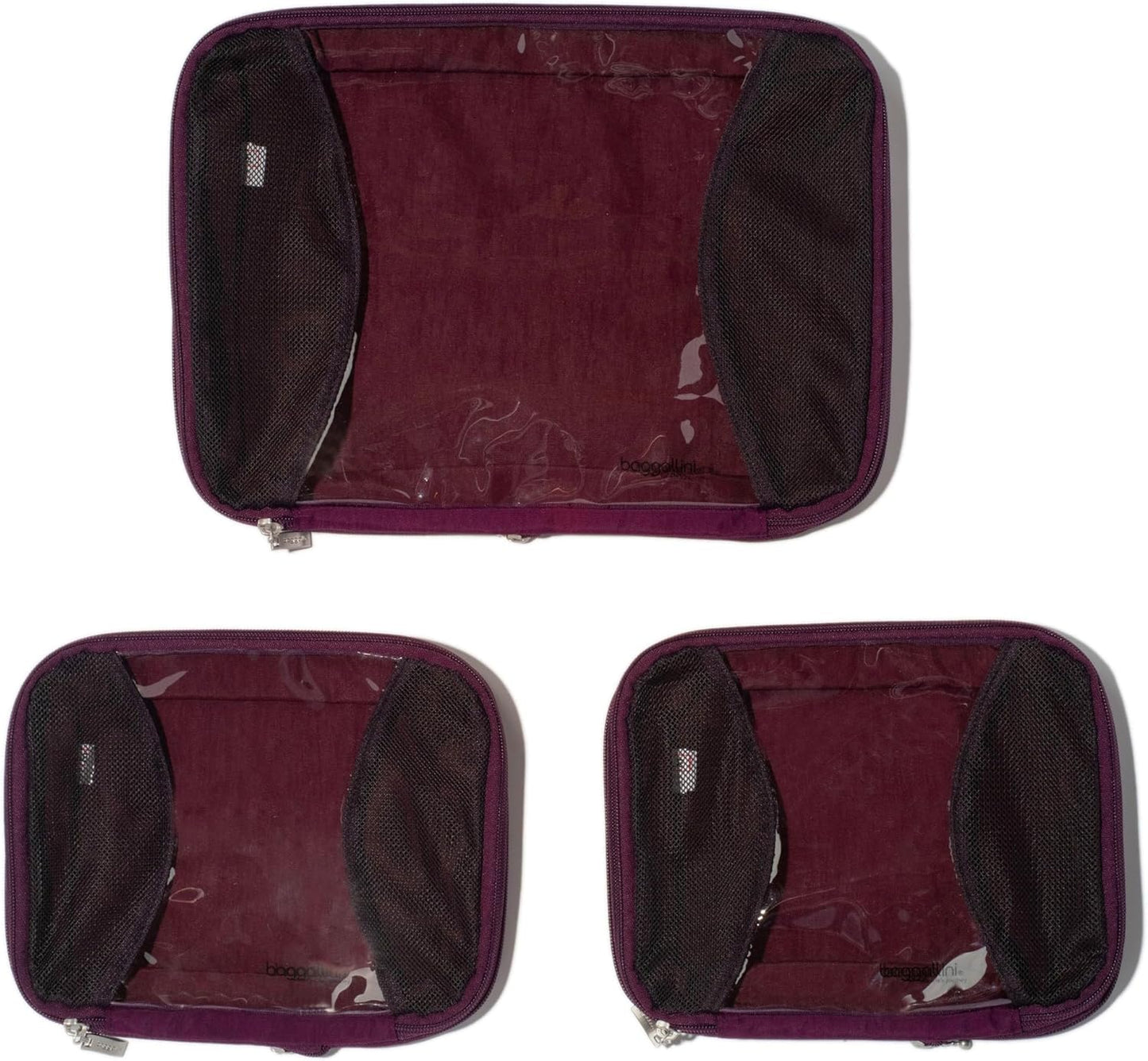 Baggallini 2 Med + 1 Large Compression Cube