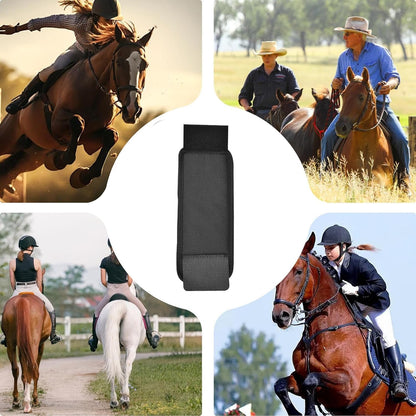 Horse Hoof Boots, Training Gear, Flexible Fit Stable Support Outdoor Easy Fastening Leg Cushioning Soft, Hoof Cover for Riding Travel Show Jumping Dressage
