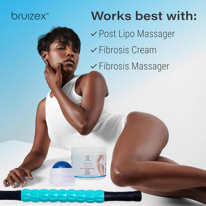 Bruizex Lymphatic Massage Oil: Natural Arnica & Lavender Oil for Post Surgery Recovery, Swelling & Water Retention Relief. Ideal for Liposuction, BBL, Tummy Tuck & More. 8oz by Bruizex