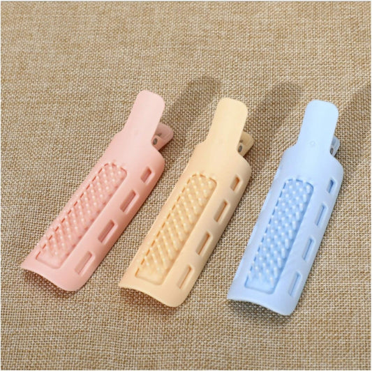 Bigodini,Bigodini Grandi 9Pcs Capelli Rulli Cura dei capelli capelli di plastica del bigodino No Calore No clip di accessori for la casa di arricciatura dei capelli che designa attrezzo fai da te e pa