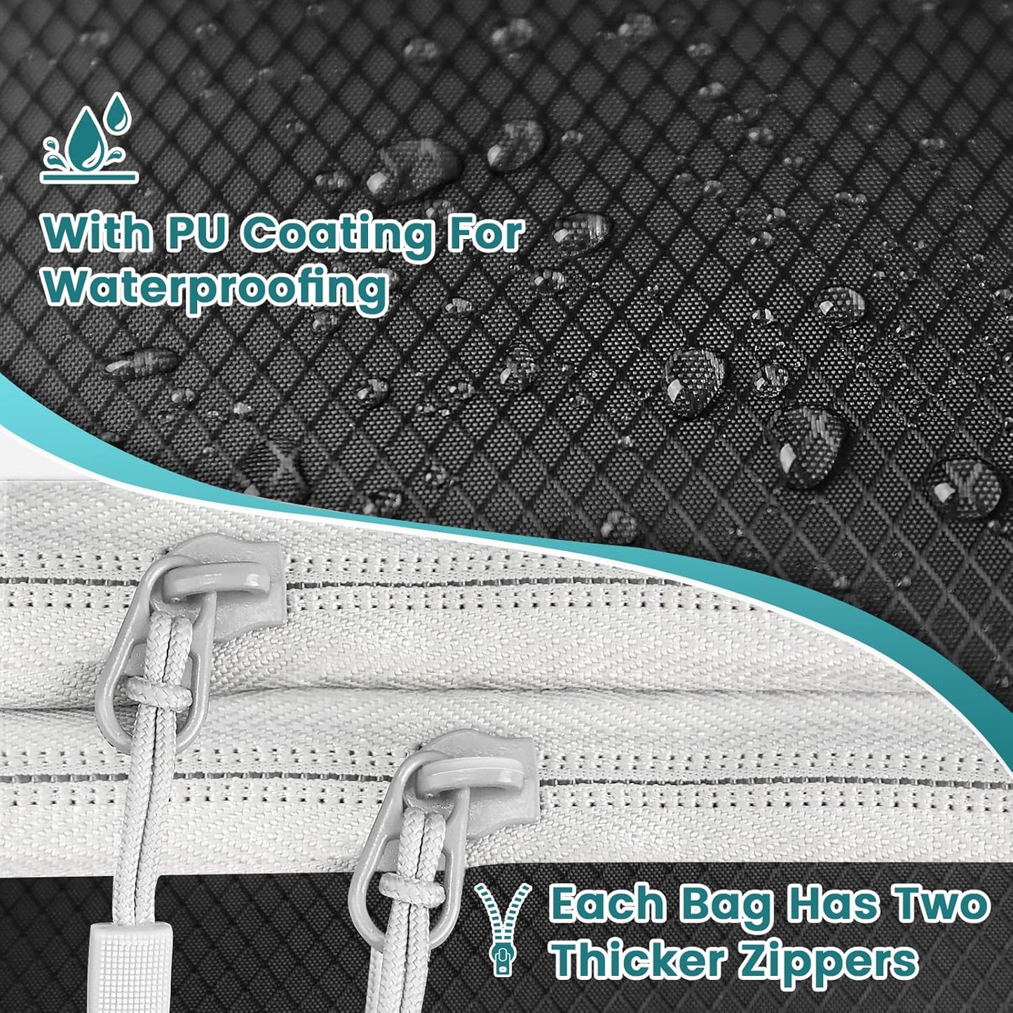 8-Piece Suitcase Organizer, Packing Cubes Compression Organizers Suitcase Travel Travel and Travel, Organizer Suitcase Set, Travel Useful Accessories