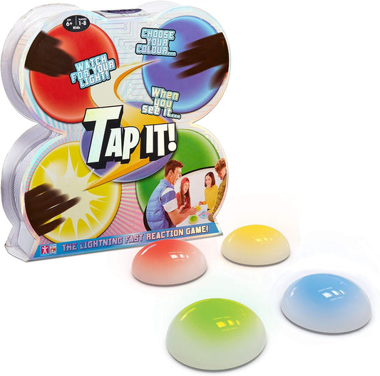 Tap-it Game High Energy Tech Game for All The Family, 4 Different Games to Play, Multi-Player Game, Fitness Game
