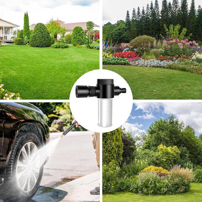 Schiuma Sprayer, Pressure Washer Attachment, Car Cleaning Tool, Adjustable Nozzle Design, Built in Measurement Scale for Vehicle Detailing and Garden Watering, 5,91 x 5,71 pollici