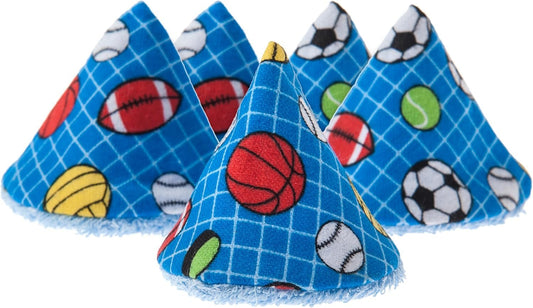 Pee Pee Teepee Sports Ball Blue 5 Pieces Baby boy Pee Shield Babyboy Essentials peepeeeteepee Baby Diaper Cover for Boys Teepee Shield Pee Covers