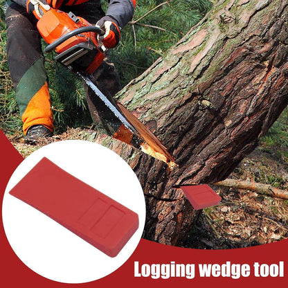 Tree Felling Wedge, 6 pollici Chainsaw Safety Wedge, Spiked Logging Tool, Sturdy Cutting Aid, Timber Falling Direction for Garden, forests, and Professional Faller Use