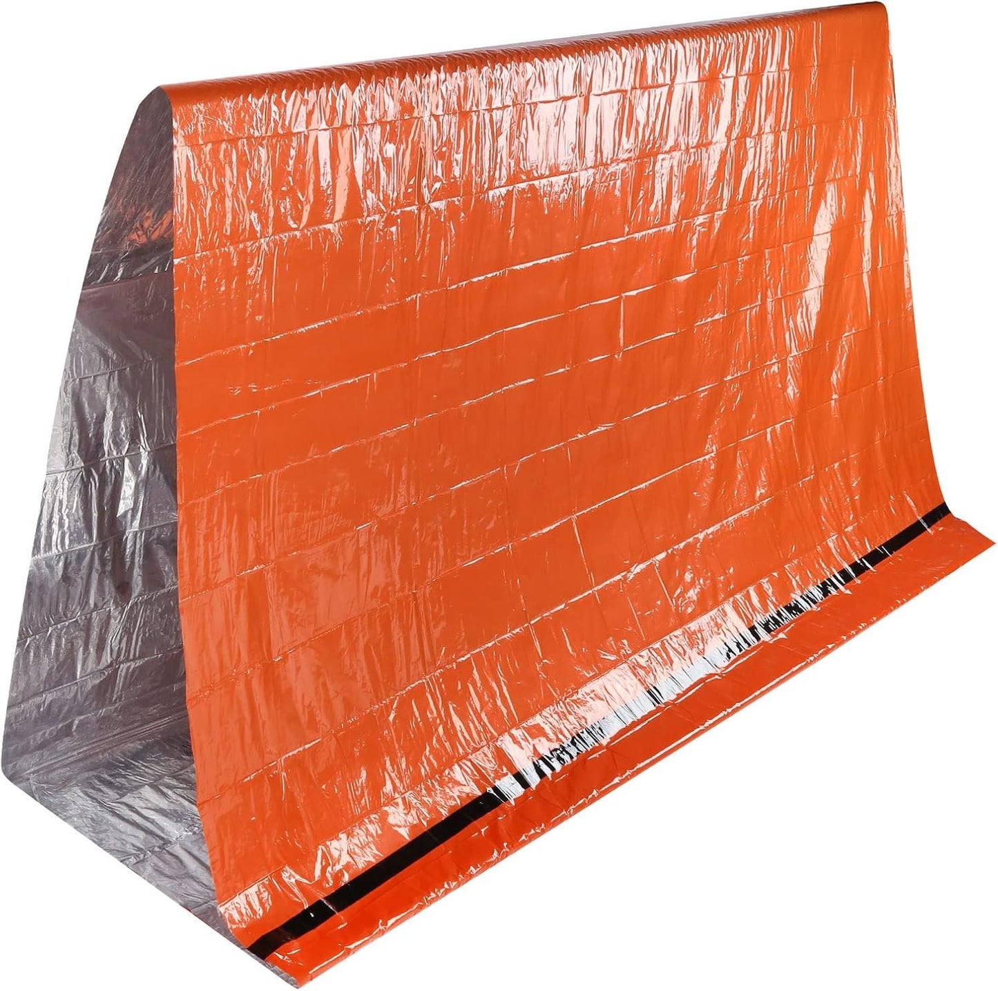 Emergency Tent, Portable Survival Tent with Nylon Rope for Camping Hiking