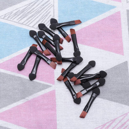 20 Pezzi pennello per ombretto spugnetta per il trucco degli occhi occhio di trucco mini makeup brush set accessori make up ombretto occhi ombretti occhi pennello per sfumare Black Didiseaon