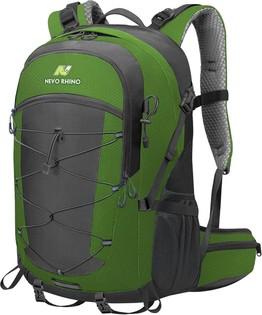 N NEVO RHINO Hiking Backpack 40L/50L Waterproof Travel Camping Backpack, Hiking Daypack with Rain Cover for Men Women