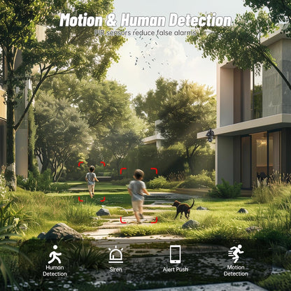 Light Bulb Security Camera 5G WiFi 2K Light Socket Security Cameras Wireless Outdoor EseeCloud, 360 Screw in Sight Bulb Motion Detection Siren Alarm Lightbulb Camera 2-Way Audio Color Night Vision