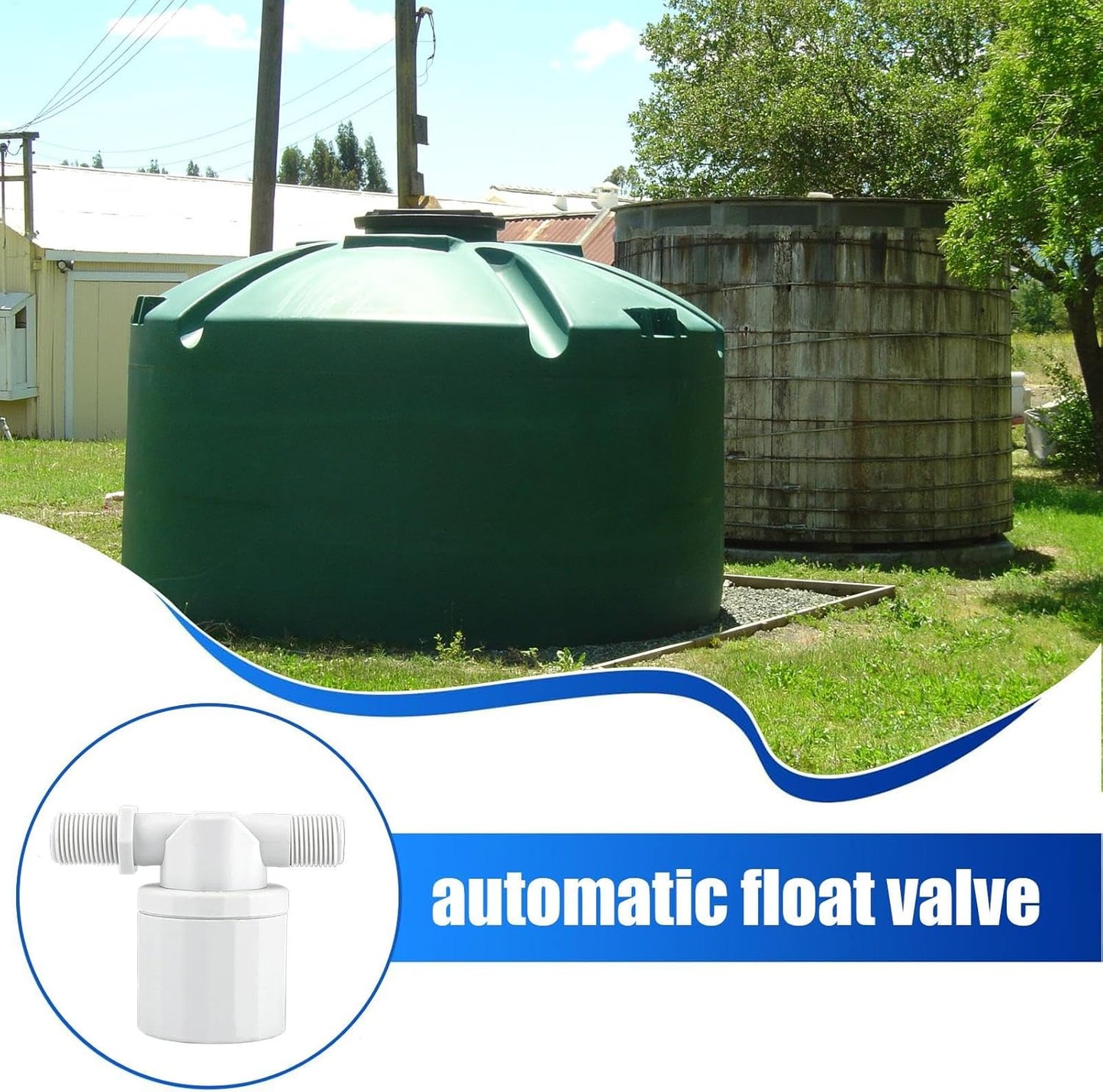 Automatic Water Lever Controller - Compact Safe Auto Water Controller,Livestock Feeding & Watering Supplies for Solar Energy, Pot, Aquarium