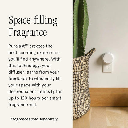 Pura 4 Smart Fragrance Diffuser - Adjustable Home Diffuser with LED Light & Automatic Vial Detection - Wi-Fi Device for Personalized Home Scenting Experience - Long-Lasting Diffuser Aroma