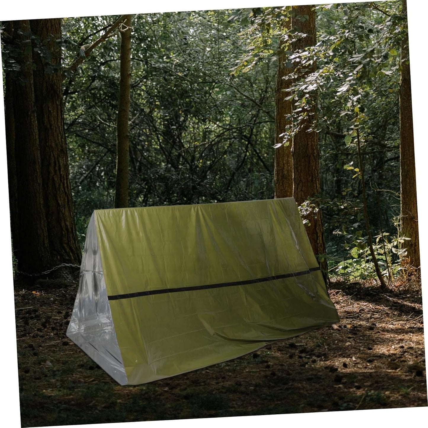 BESPORTBLE Emergency Tent Survival Blanket Outdoor Folding Shelter Warm Insulation Bag for Camping Hiking Cold Weather