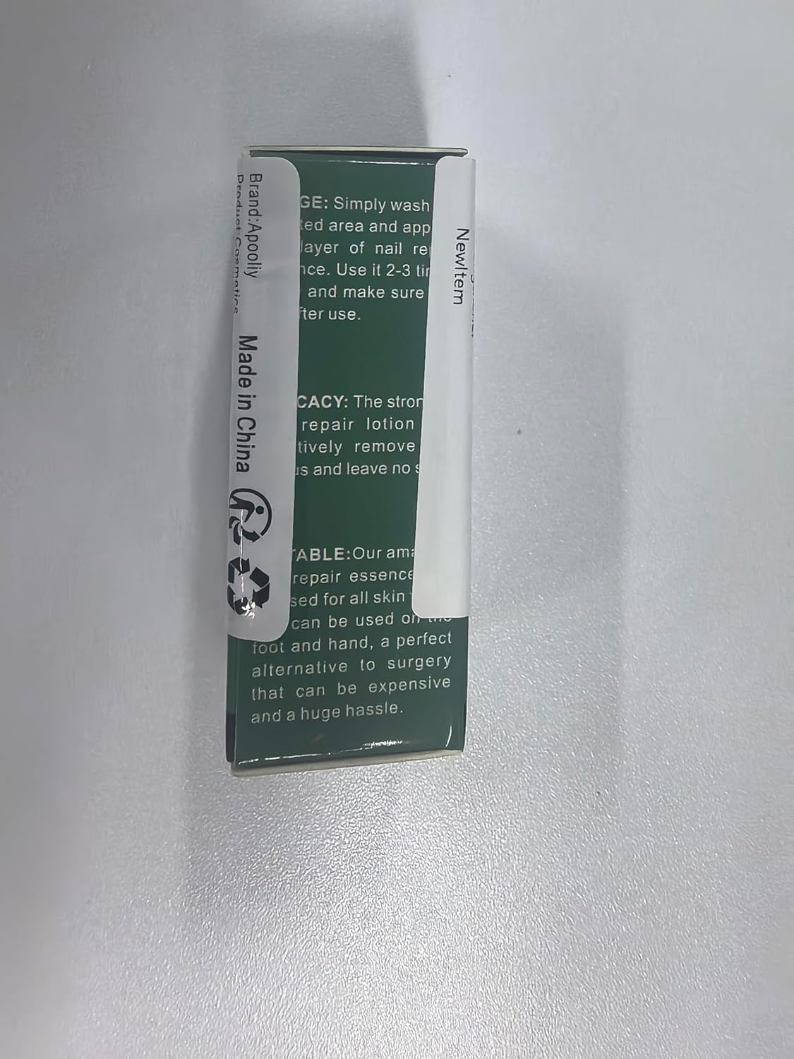 Apooliy Toenail Fungus Treatment，Nail Remedy Care for Damaged Nails and Appearance of Discolored，Nail Strengthener