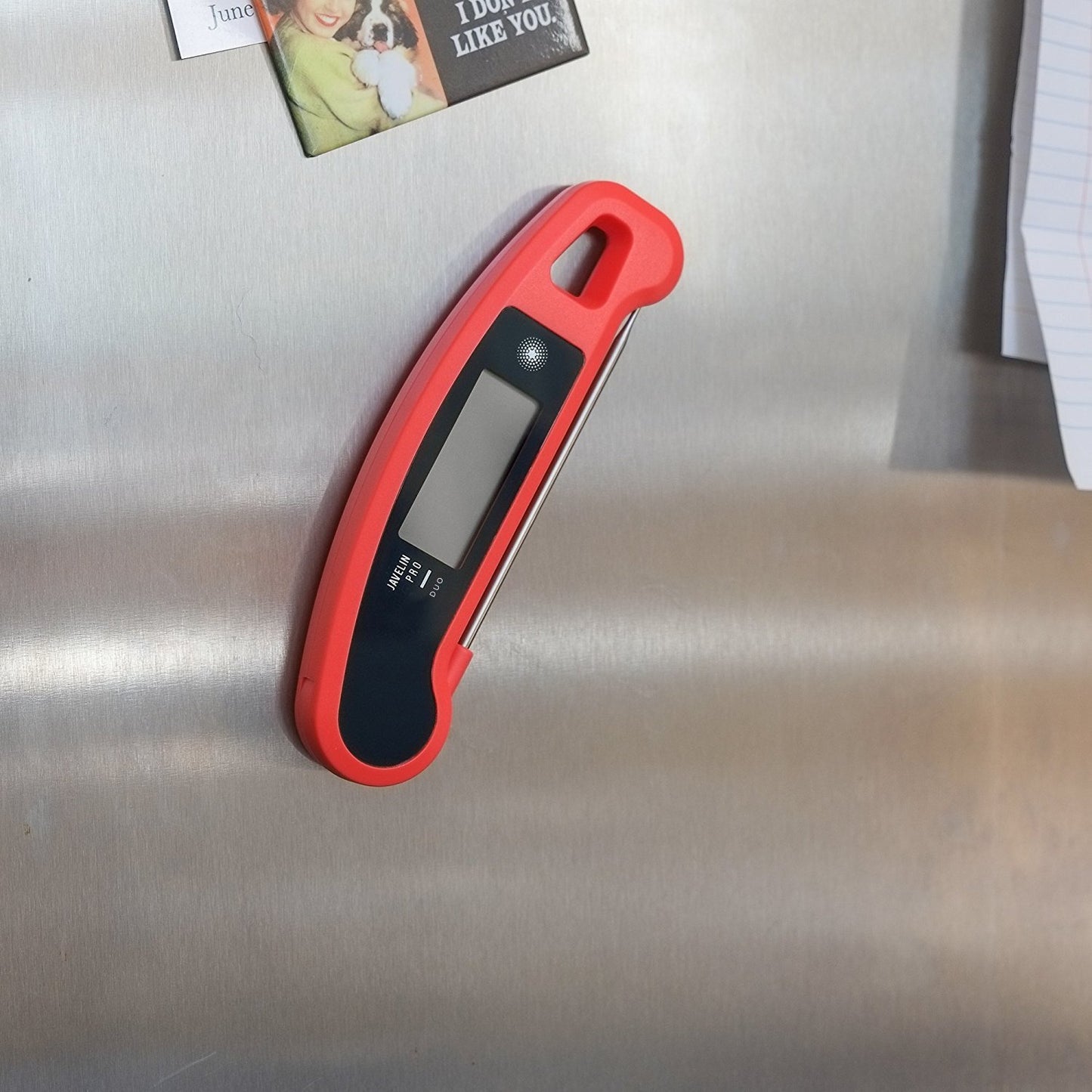 Lavatools Javelin® PRO Duo Ultra-Fast 1-Second Professional Digital Instant Read Meat Thermometer for Cooking, Auto-Rotating Backlit Display, IP65 Water Resistant, NSF Certified – Sambal