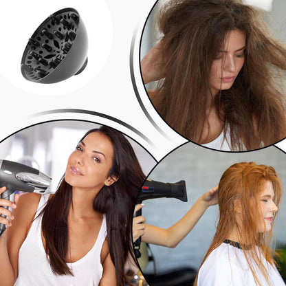 Universal Hair Diffuser Hair Dryer Accessories Suitable for 1.4-2.6 Inch Adjustable Hair Dryer Diffuser Professional Styling Tool Hair Diffuser for Hair