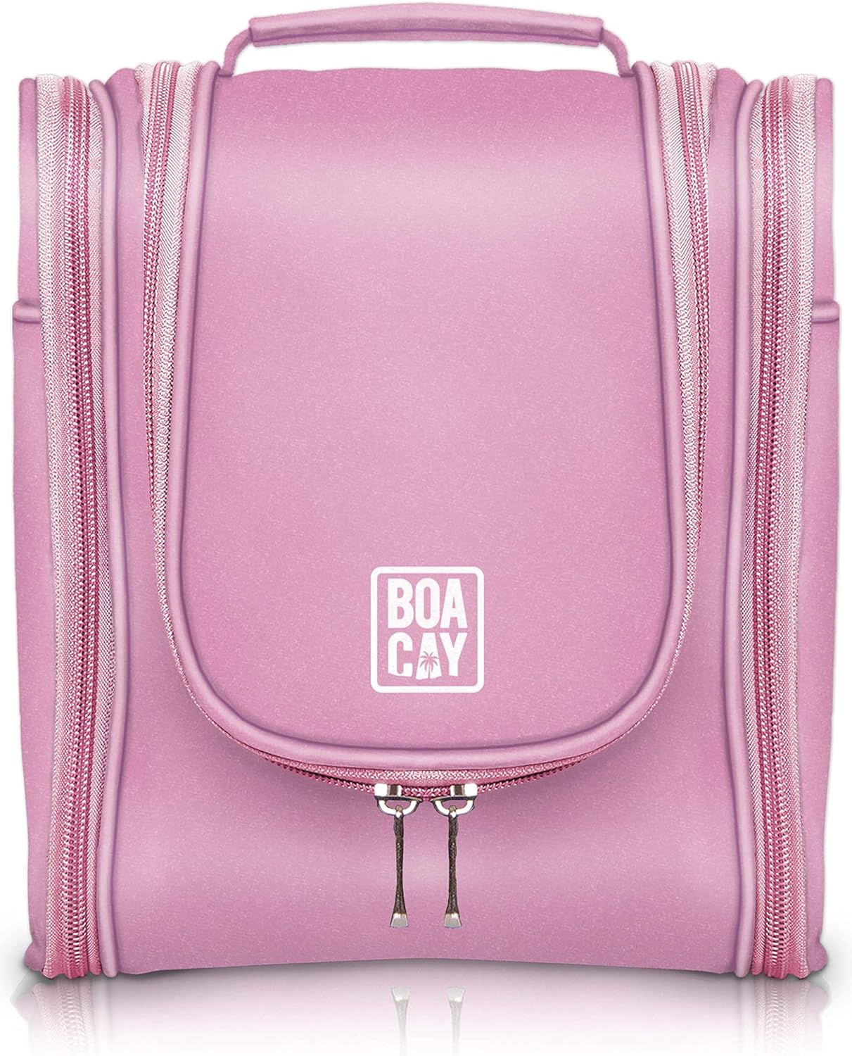 BOACAY Hanging Travel Toiletry Bag for Women and Men, Makeup Bag, Bathroom & Shower Organizer Kit for Accessories, Cosmetics, Travel Essentials