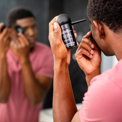 Toppik Hair Perfecting Duo - Hides Extension Tracks - Natural & Fuller Look - Organic Keratin - Easy to Apply - For Men & Women - Hairline Care - Hair Loss Products - Hairline Optimiser - 27.5g