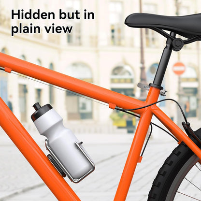 GOCII SmartTag2 Bike Mount, Waterproof Bike GPS Tracker Case for Galaxy Smart tag2, Hidden Under Bottle Cage (1 Pack-Black)