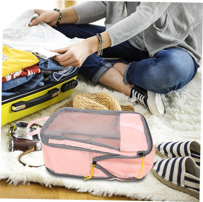 LIFKOME 3pcs Travel Packing Cubes Lightweight Compression Storage Bags for Clothes Shoes and Accessories Travel Organizers for Easy Identification and Organization Luggage