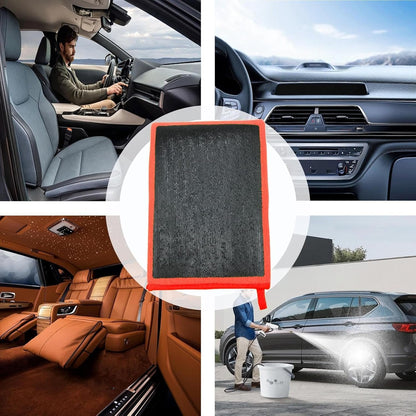 Clay Towel, Reusable Clays Cleaning Mitt, 8.62 Inch Professional Detailing Equipment, Portable Vehicle Supplies for Wheels, Painting, Side Panels