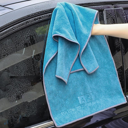 Générique Car Microfiber Towel, Vehicle Cleaning Cloth, Quick-Drying Detailing Rag, Ultra-Soft Wash, for Home Living Room Car Care, Housekeeping, Interior Exterior, 1-Pack