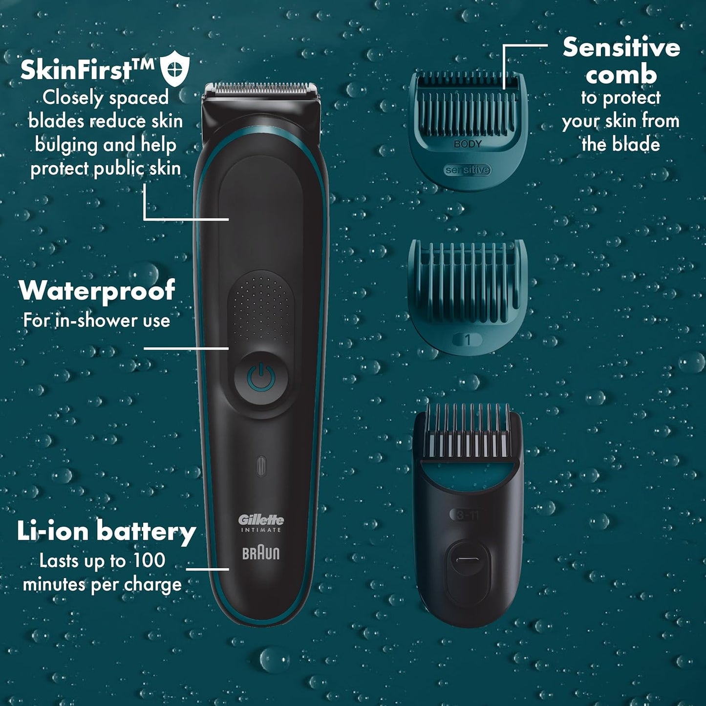 Gillette Male Intimate Grooming Trimmer