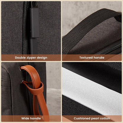 ROWNYEON Toiletry Bag for Men, Waterproof Travel Toiletry Bag with Hanging Accordion Design, Large Capacity Toiletries Bag for Easy Storage