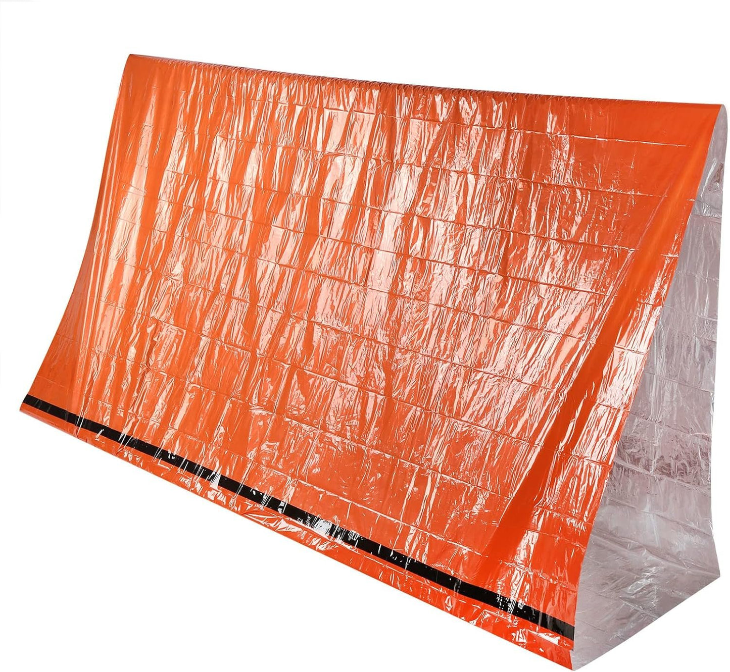 Emergency Tent, Portable Survival Tent with Nylon Rope for Camping Hiking