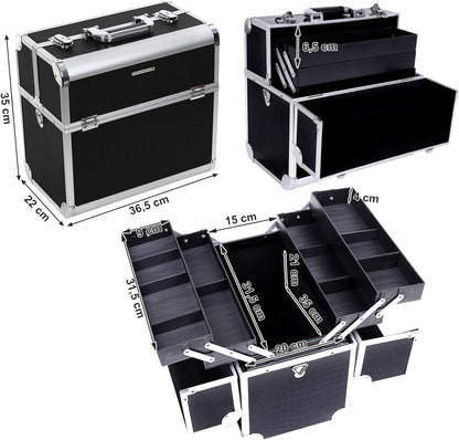 SONGMICS Grand Beauty Case 36.5 x 22 x 35 cm