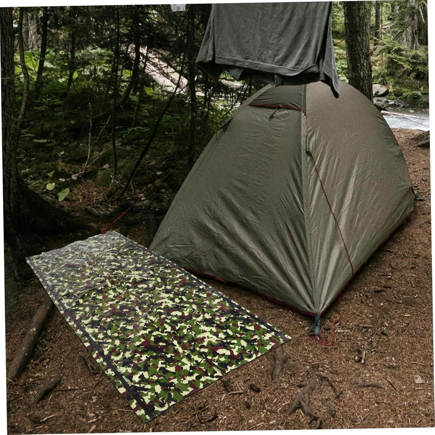 SUPVOX Emergency Tent for Camping Hiking Windproof Insulated Survival Shelter Blanket for Cold Weather