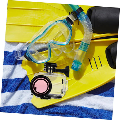 COHEALI Transparent Camera Case with Dual Cold Shoe Mounts Durable Protection for Digital