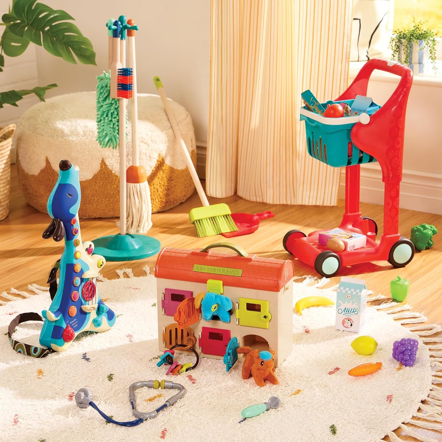 B. Critter Clinic Toy Vet Play Set